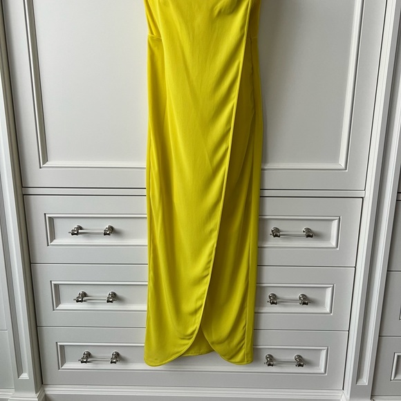 BCBG - Yellow Cocktail Dress - Picture 6 of 6